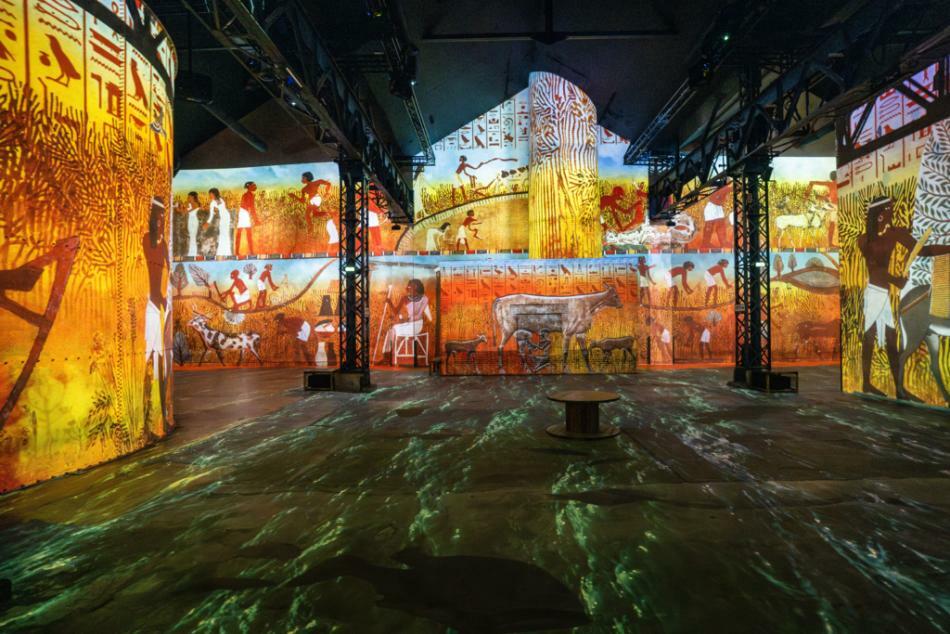 Egypte Pharaons Atelier des Lumieres