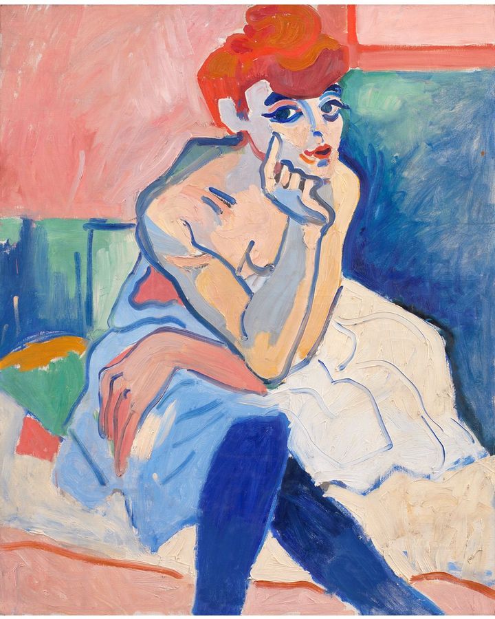 Woman in a chemise (1906) de Andre Derain (Credit: Statens Museum for Kunst, Copenhaga)